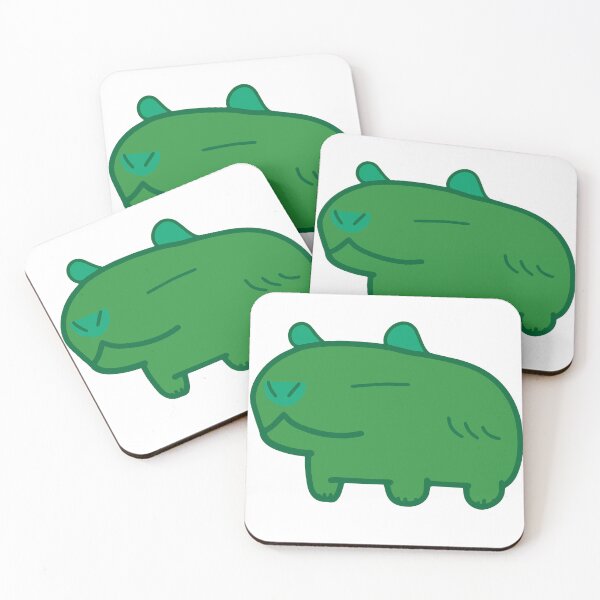 Item preview, Green Capybara (2025) designed and sold by MiscibilityArt.