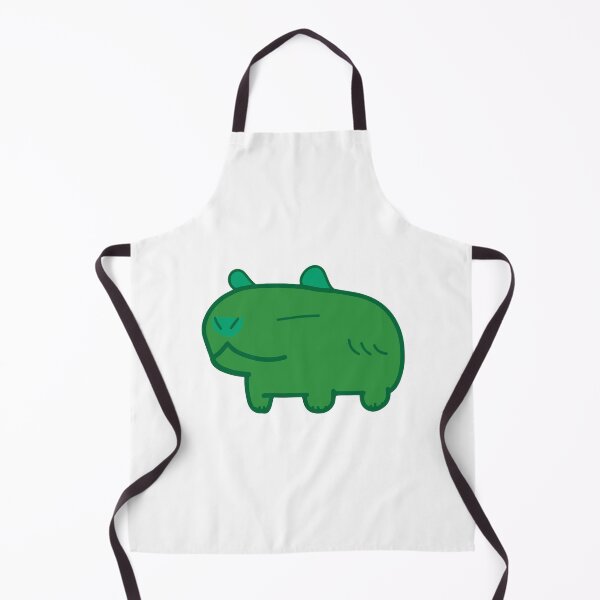 Item preview, Green Capybara (2025) designed and sold by MiscibilityArt.
