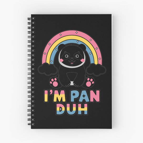 Item preview, I'm Pan Duh Pansexual Pride Panda Rainbow Flag LGBT designed and sold by aidenpier.