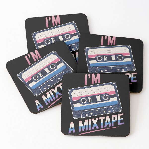 Item preview, Im A Mixtape Genderfluid Pride Flag LGBTQ designed and sold by tearbytea.