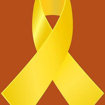 Artwork thumbnail, Yellow Awareness Ribbon by josesita