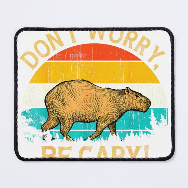 Item preview, Capybara Vintage Retro Style Awesome Don't Worry, Be Capy Classic designed and sold by FusionAttire.
