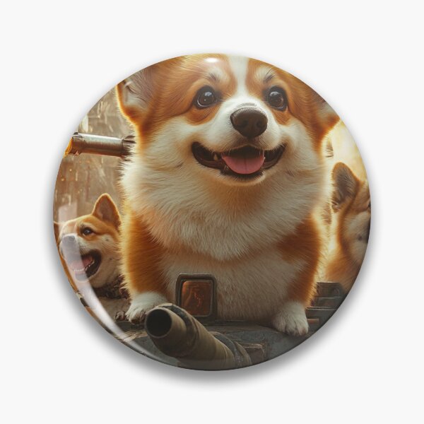 Item preview, Corgi War: Battle Paws | T-Shirt | Collection 1-2 designed and sold by BatkuzaHUB.