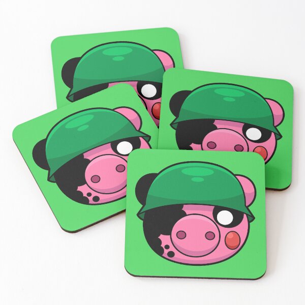 Item preview, Roblox Piggy Soldier Character Cute Design designed and sold by Kubala Designs.