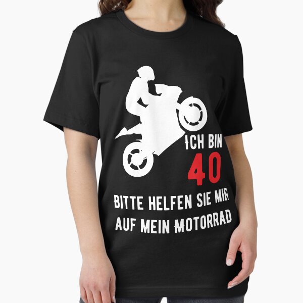Item preview, 40th Birthday Man Biker Gift Funny Motorcycle Superbike designed and sold by BikerShirts24.