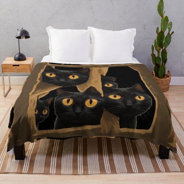 Item preview, Curious Black Cats designed and sold by Sadia Jannat.