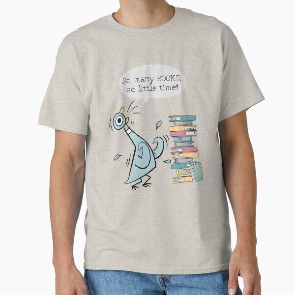 Item preview, So Many Books And So Little Time Pigeon Library Reading For Book Lovers, Funny Bookworm Gift designed and sold by selhanjesseyq.