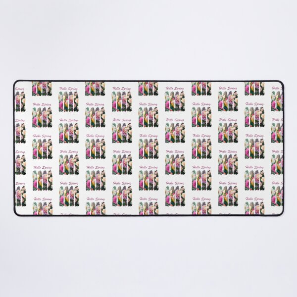 Item preview, "Hello Spring" – Cheerful Floral & Nature-Inspired Seasonal Design designed and sold by Colorful-Garden.