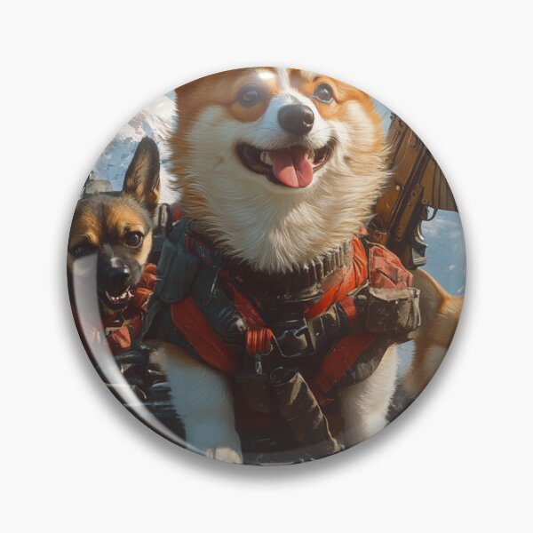 Item preview, Corgi War: Battle Paws | T-Shirt | Collection 1-4 designed and sold by BatkuzaHUB.