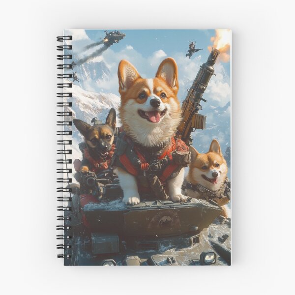 Item preview, Corgi War: Battle Paws | T-Shirt | Collection 1-4 designed and sold by BatkuzaHUB.