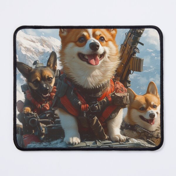 Item preview, Corgi War: Battle Paws | T-Shirt | Collection 1-4 designed and sold by BatkuzaHUB.