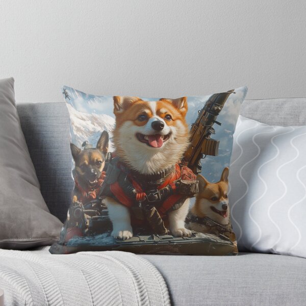 Item preview, Corgi War: Battle Paws | T-Shirt | Collection 1-4 designed and sold by BatkuzaHUB.