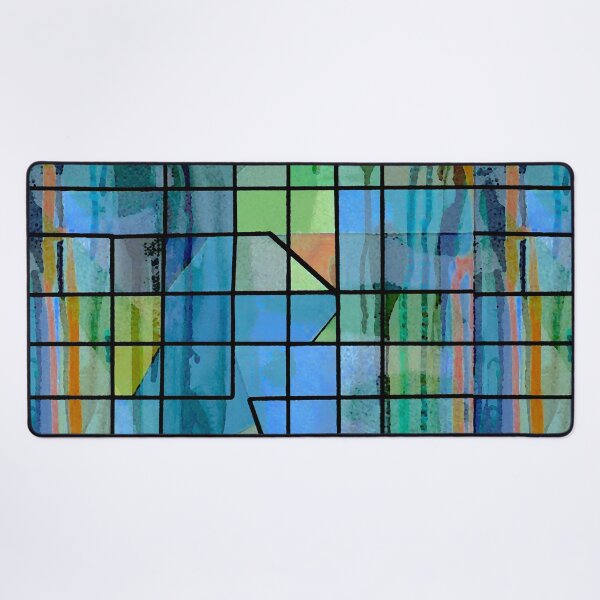 Item preview, Blue Grid designed and sold by ViaARTfactory.