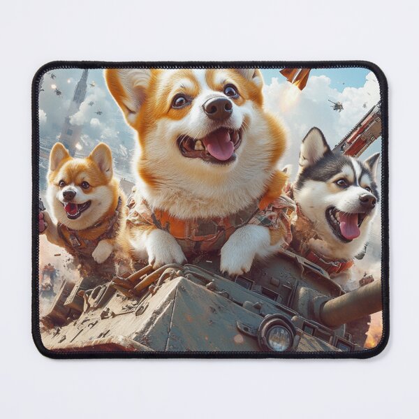 Item preview, Corgi War: Battle Paws | T-Shirt | Collection 1-3 designed and sold by BatkuzaHUB.