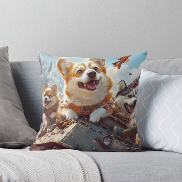 Item preview, Corgi War: Battle Paws | T-Shirt | Collection 1-3 designed and sold by BatkuzaHUB.