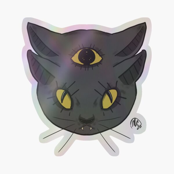 Item preview, Trippy Cat designed and sold by TillNightFalls.