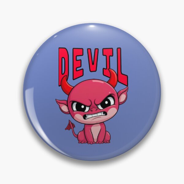Item preview, Devil - Cute Angry Cartoon Devil designed and sold by LMoonDesigns.