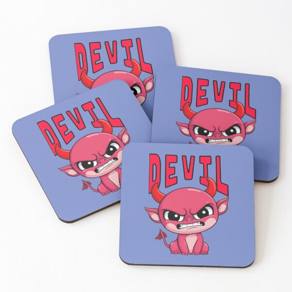 Item preview, Devil - Cute Angry Cartoon Devil designed and sold by LMoonDesigns.