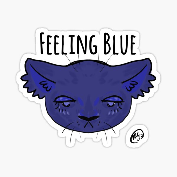 Item preview, feeling the blues designed and sold by TillNightFalls.