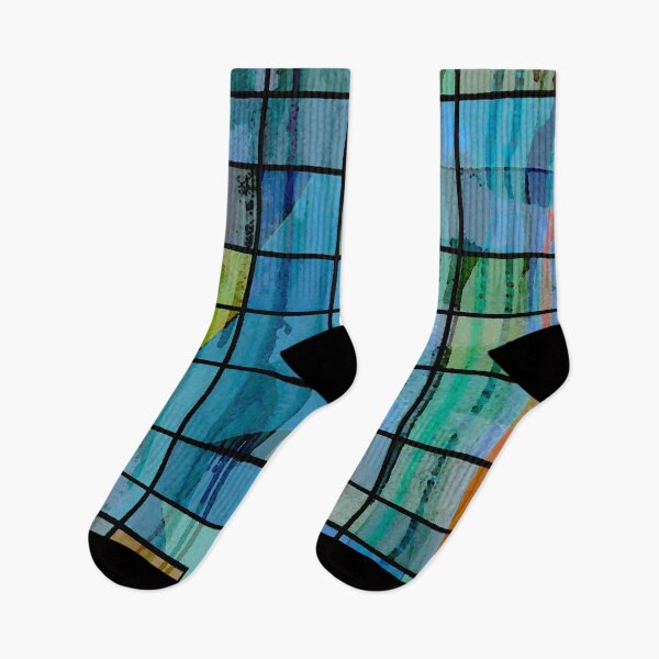 Item preview, Blue Grid designed and sold by ViaARTfactory.