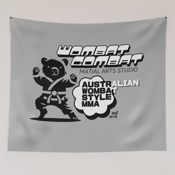 Item preview, Wombat Combat designed and sold by pUNKnown.