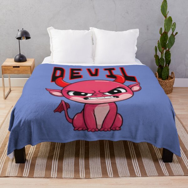 Item preview, Devil - Cute Angry Cartoon Devil designed and sold by LMoonDesigns.