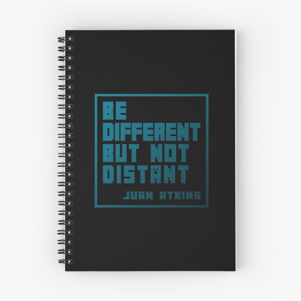 Item preview, Design on Phrase by Juan Atkins BLUE Version, electronic vibes, Detroit, logo designed and sold by parissiArt.