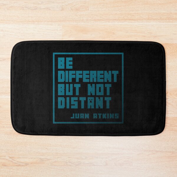 Item preview, Design on Phrase by Juan Atkins BLUE Version, electronic vibes, Detroit, logo designed and sold by parissiArt.
