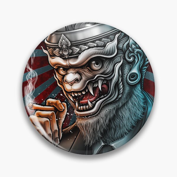 Item preview, Gangster Hanuman Smoking designed and sold by Winya.