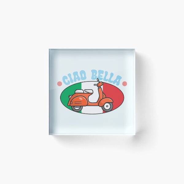Item preview, ciao bella italian scooter designed and sold by evrankart.