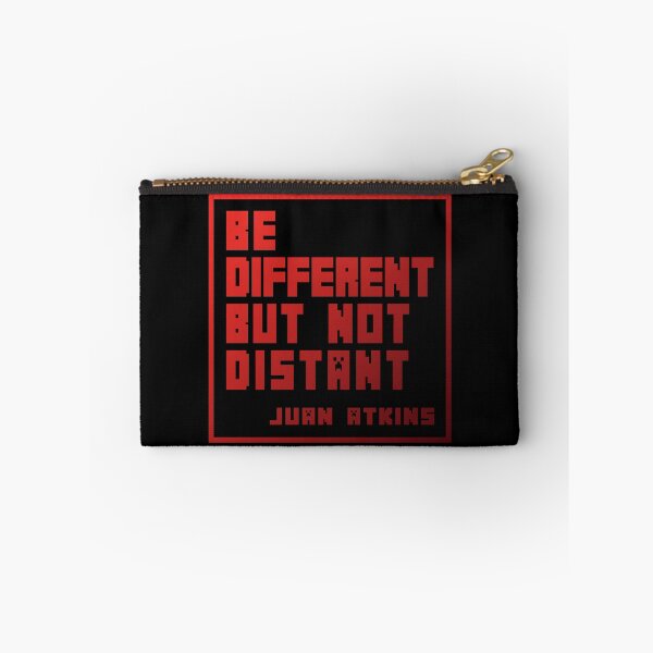 Item preview, Design on Phrase by Juan Atkins RED Version, electronic vibes, Detroit, logo designed and sold by parissiArt.