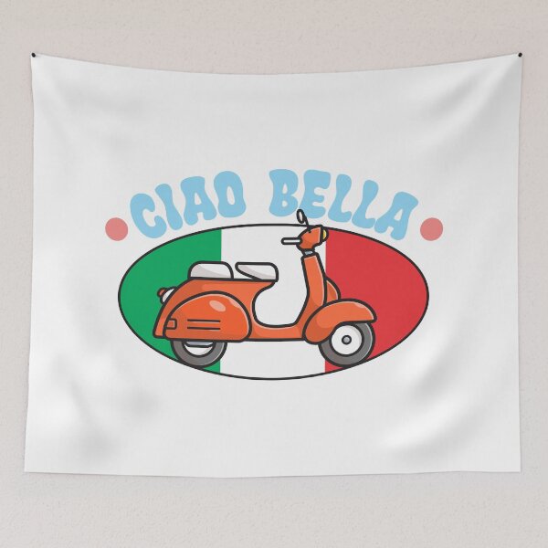 Item preview, ciao bella italian scooter designed and sold by evrankart.
