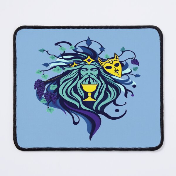 Item preview, Dionysus - The God of Wine and Revelry designed and sold by Dakson Design - Fantasy Art.