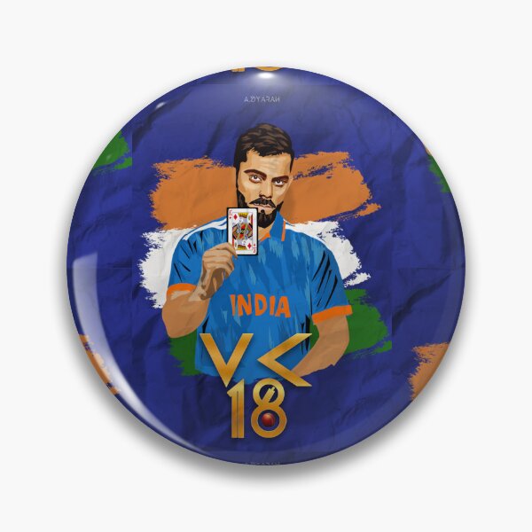 Artikelvorschau, Virat Kohli: Das Vermächtnis des Königs, VIRAT KOHLI-POSTER entworfen und verkauft von anuardhaduarah.
