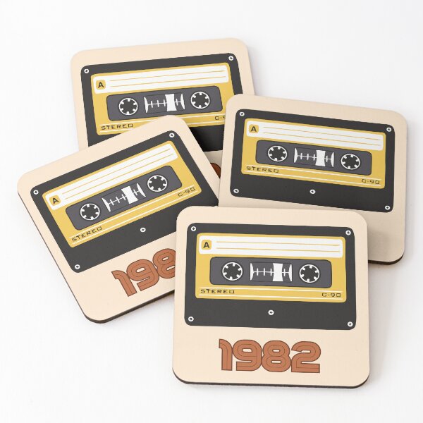 Item preview, 1982 Cassette Tape graphic designed and sold by WheresTheTShirt.