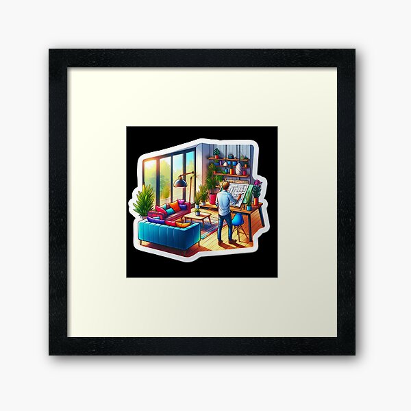 Item preview, interior architect designed and sold by EuropeanPrints.