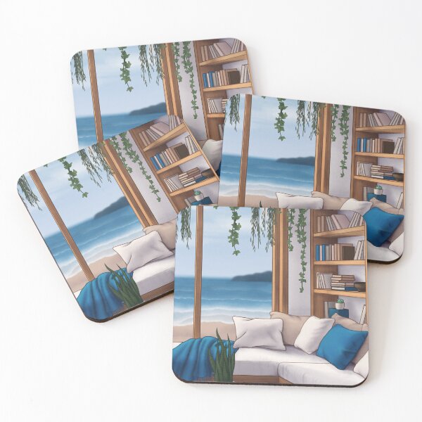 Item preview, Tranquil Beach Cozy Paradise designed and sold by JessiLeighArt.