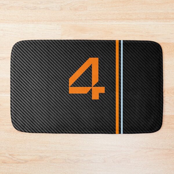 Item preview, F1 2025 Lando Norris carbon fibre Black and orange designed and sold by Pink Polar F1.