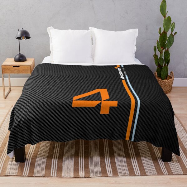Item preview, F1 2025 Lando Norris carbon fibre Black and orange designed and sold by Pink Polar F1.