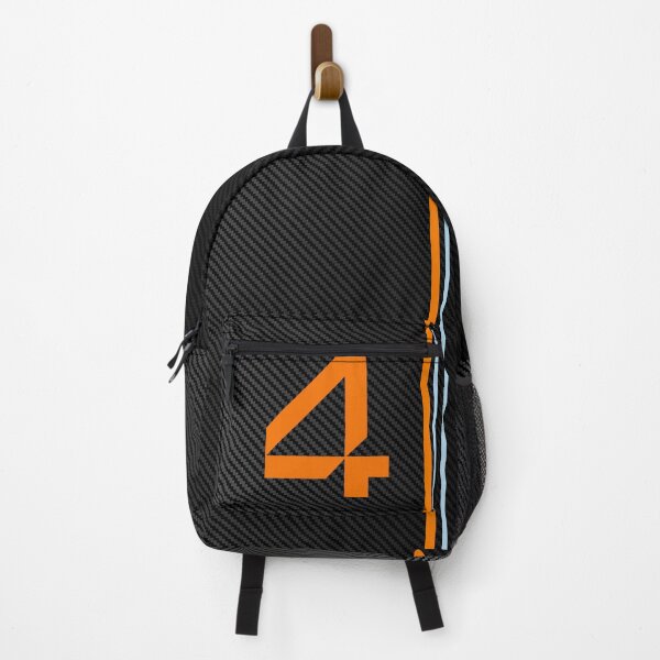 Item preview, F1 2025 Lando Norris carbon fibre Black and orange designed and sold by Pink Polar F1.