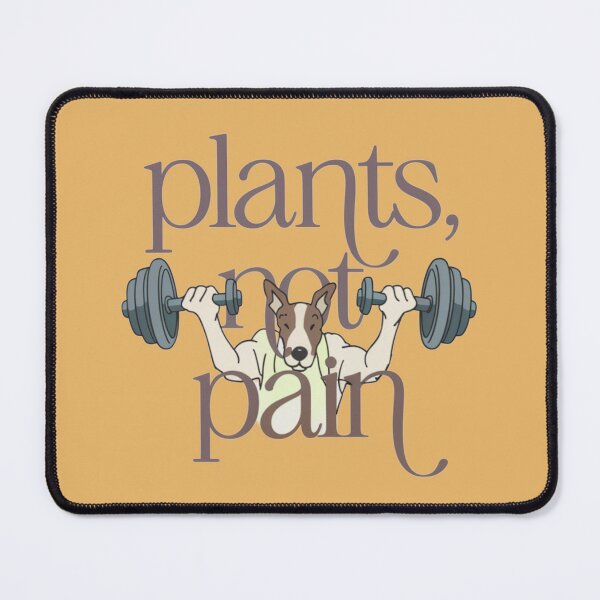 Item preview, Plants Not Pain – Vegan Gym Motivational Design designed and sold by TrendsLook.