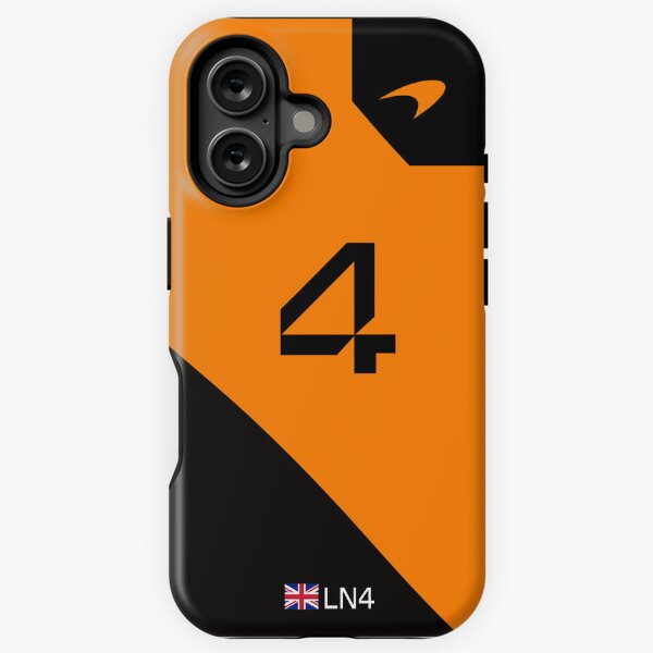Aperçu de l'œuvre Couleurs inspirées de la McLaren F1 2025 de Lando Norris créée et vendue par Pink Polar F1.