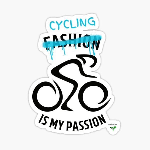 Item preview, Cycling is my passion (black) designed and sold by Smileyt-shirt.