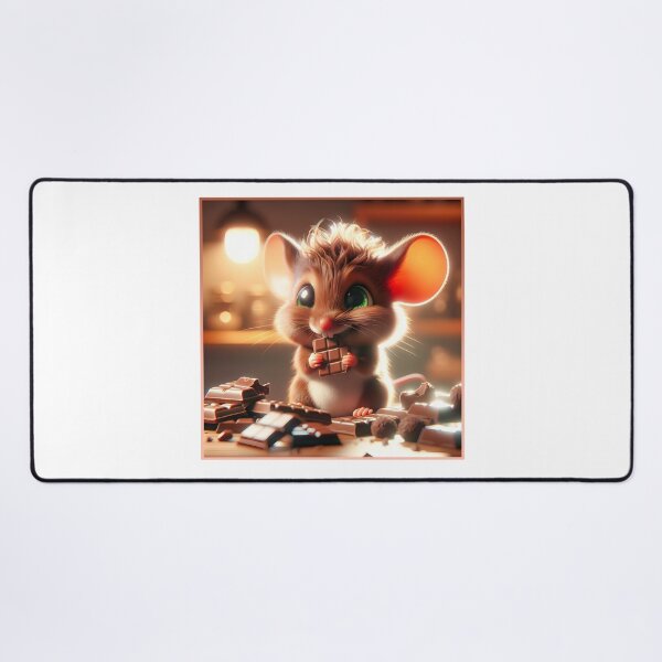 Item preview, Little sweet chocolate mouse designed and sold by QuanntixArt.