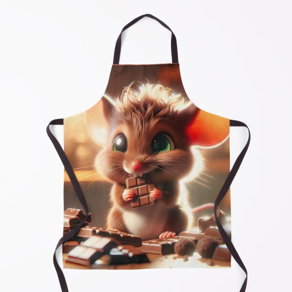 Item preview, Little sweet chocolate mouse designed and sold by QuanntixArt.