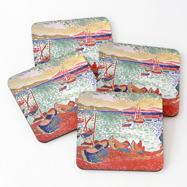 Item preview, Boats in the Port of Collioure by André Derain 1905  Big better for art prints designed and sold by CristalleLisa.