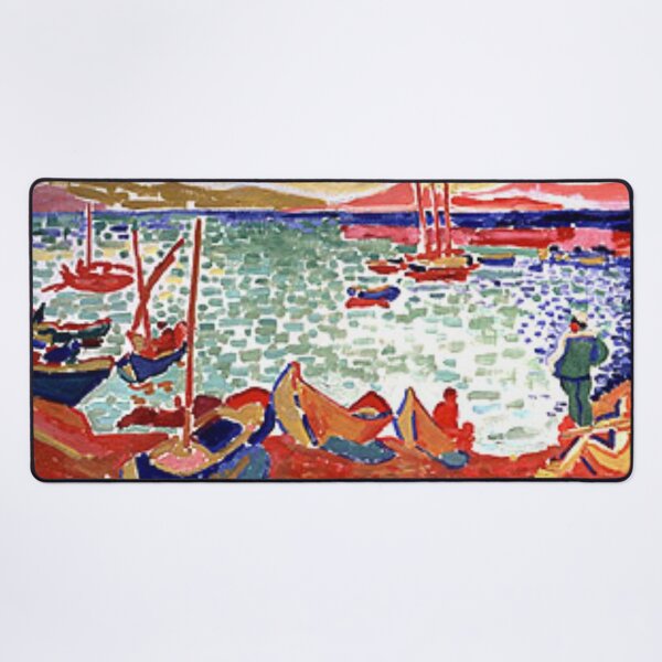 Item preview, Boats in the Port of Collioure by André Derain 1905 Big better for art prints designed and sold by CristalleLisa.