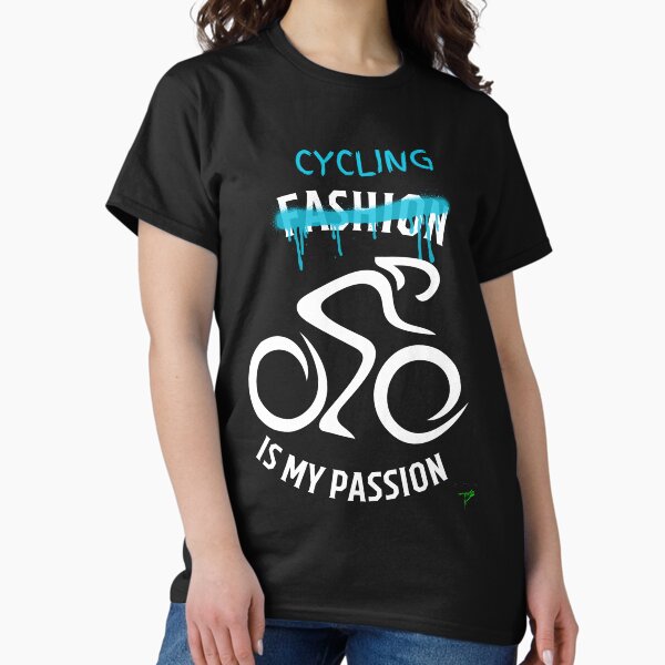 Item preview, Cycling is my passion (white) designed and sold by Smileyt-shirt.