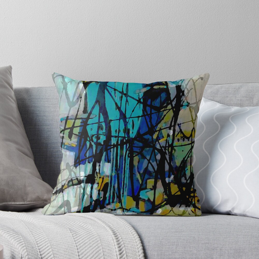 Item preview, Throw Pillow designed and sold by ViaARTfactory.