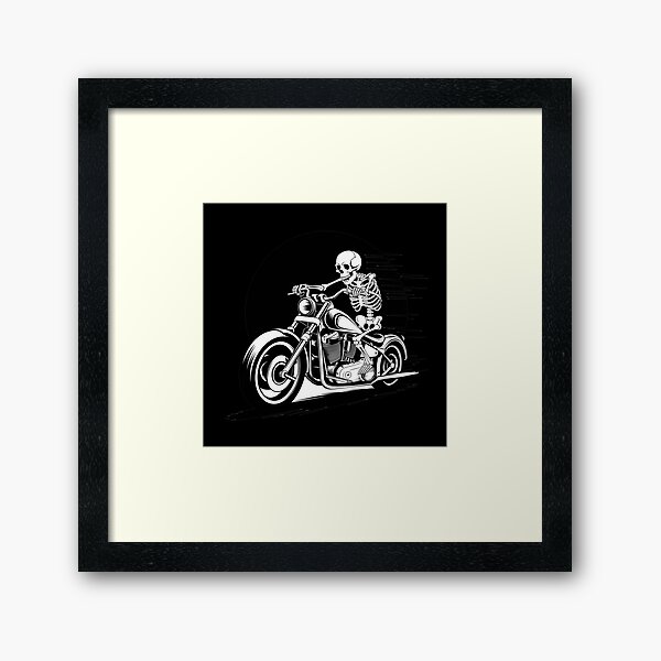 Artikel-Vorschau von Motorcycle skeleton, designt und verkauft von Henri Banks.